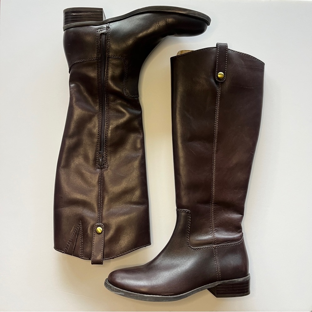 INC Brown Riding boots sz 7